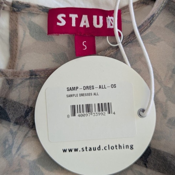 NEW NWT STAUD Hyacinth Organza Maxi Dress - Picture 5 of 5